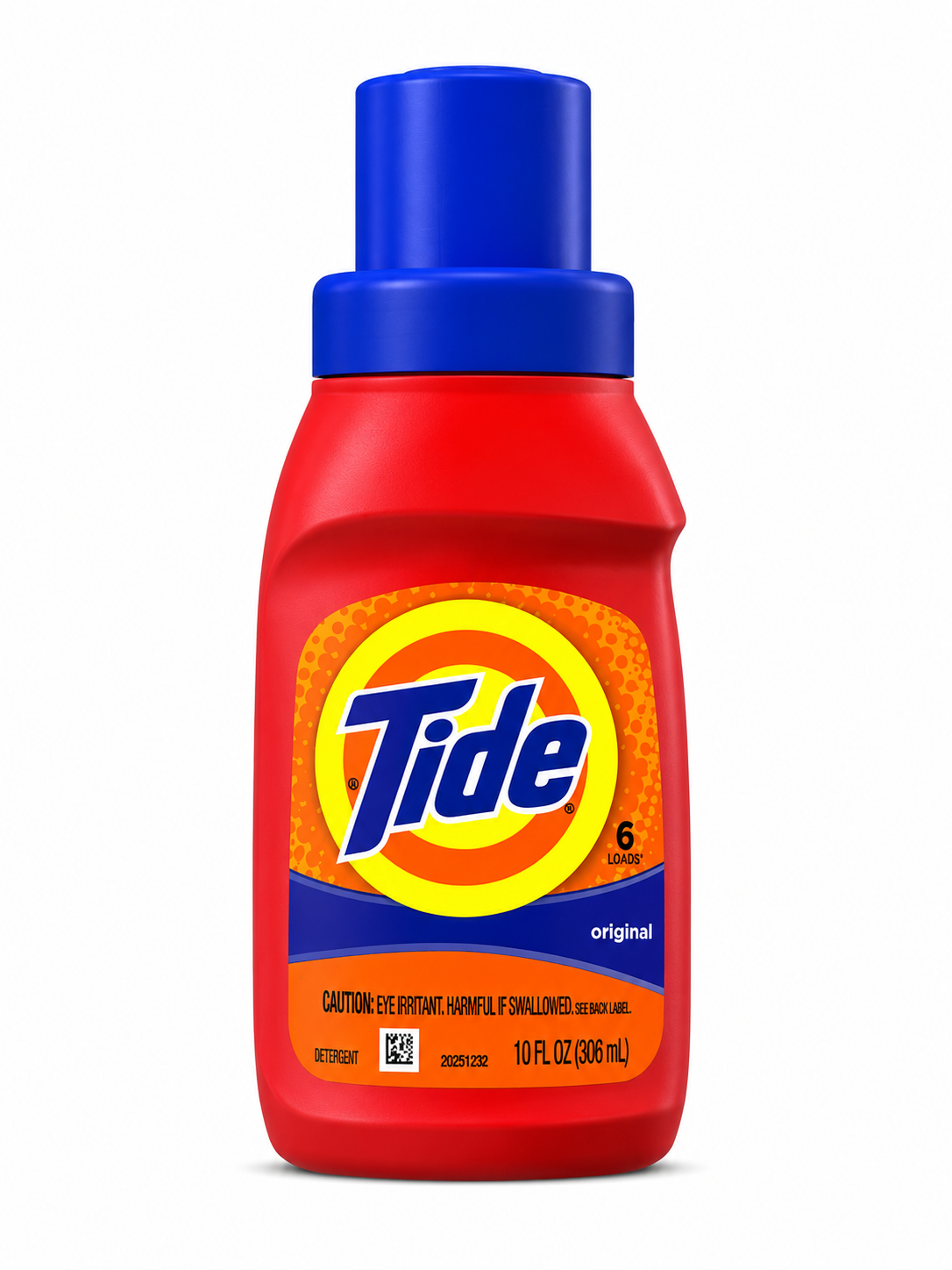 Tide Liquid Laundry Detergent, Original, 6 Loads 10oz