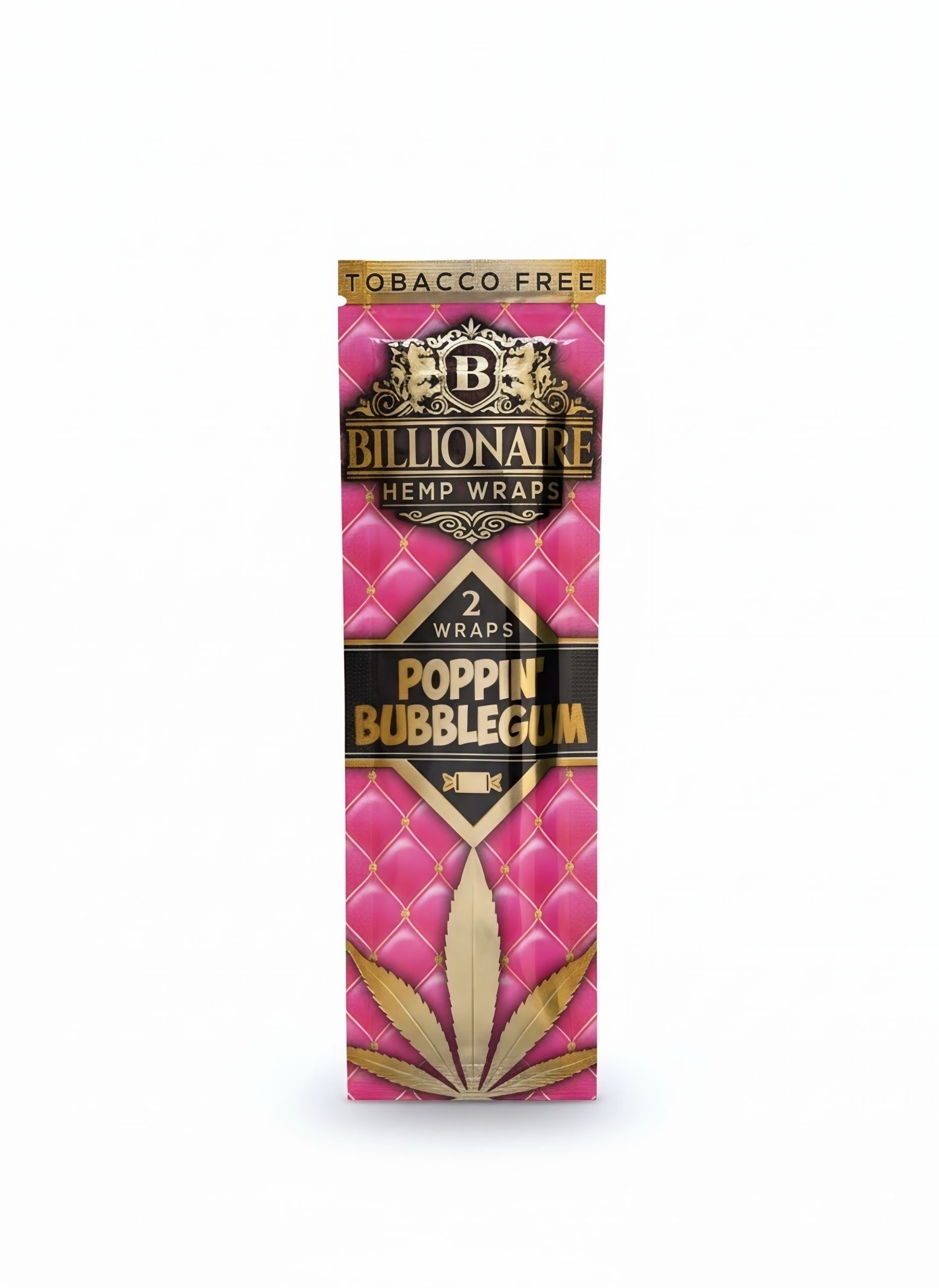 Billionaire Hemp Wrape Poppin Bubblegum 2PK