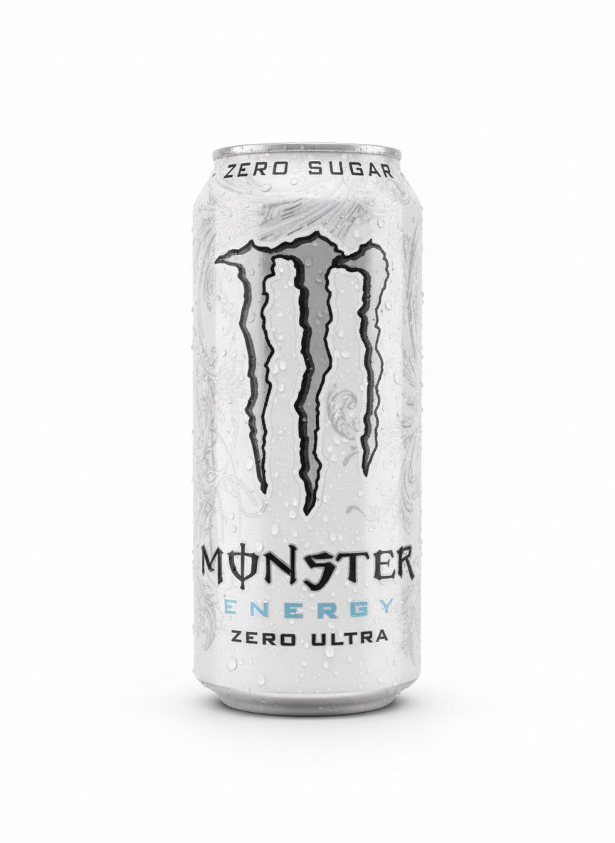Monster Energy, Zero Ultra, Sugar Free Energy Drink 16 Fl Oz