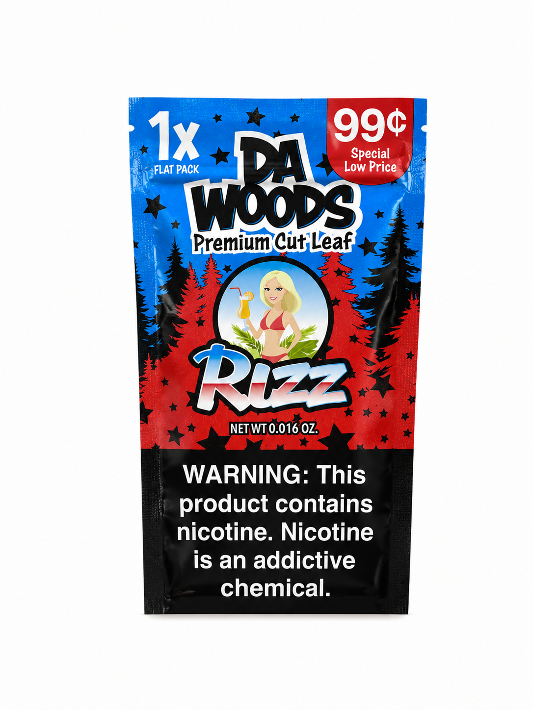 Da Woods Premium Cut Leaf Rizz 1pk
