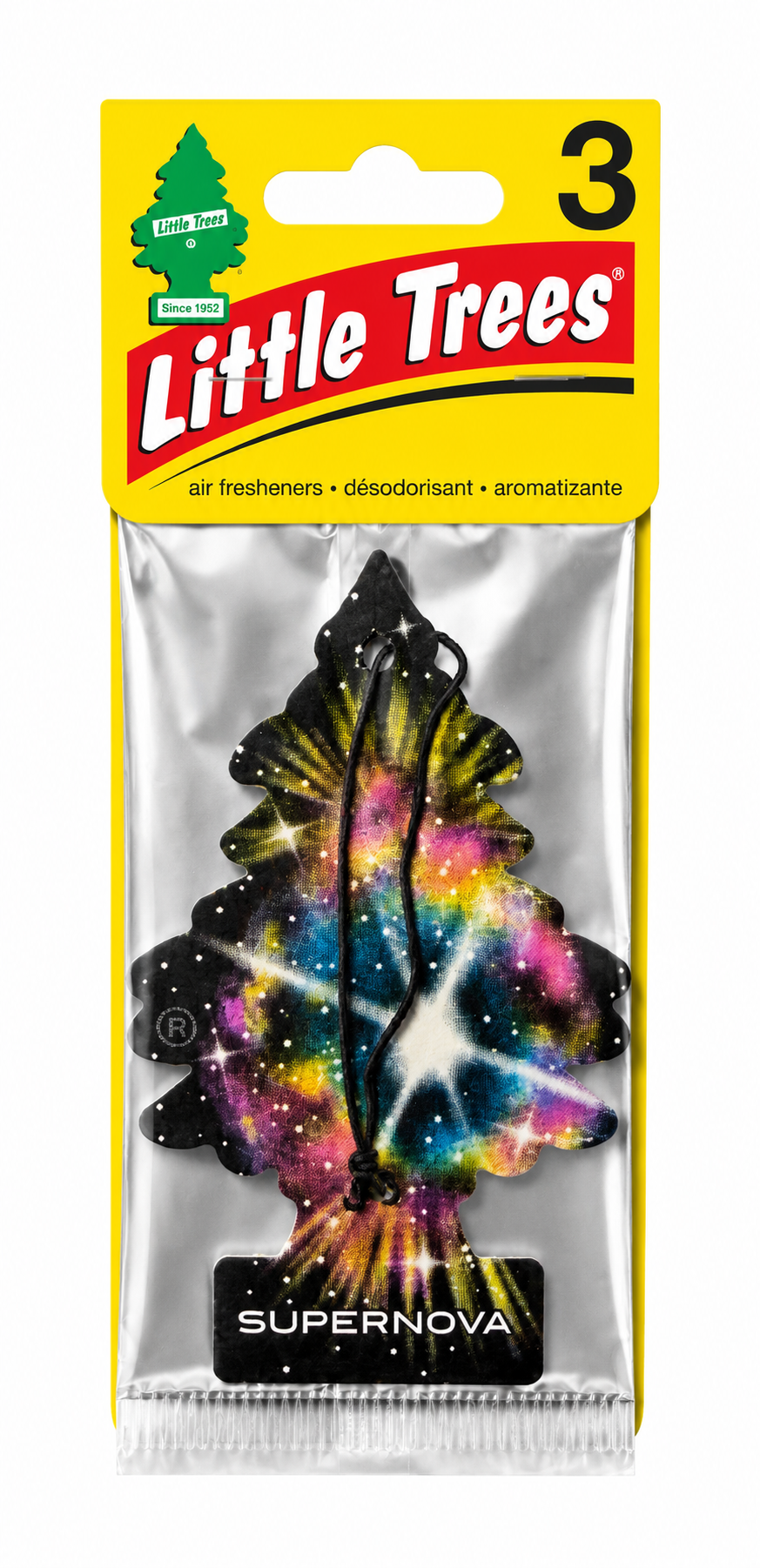 Little Trees Air Freshener Supernova Fragrance 3-Pack