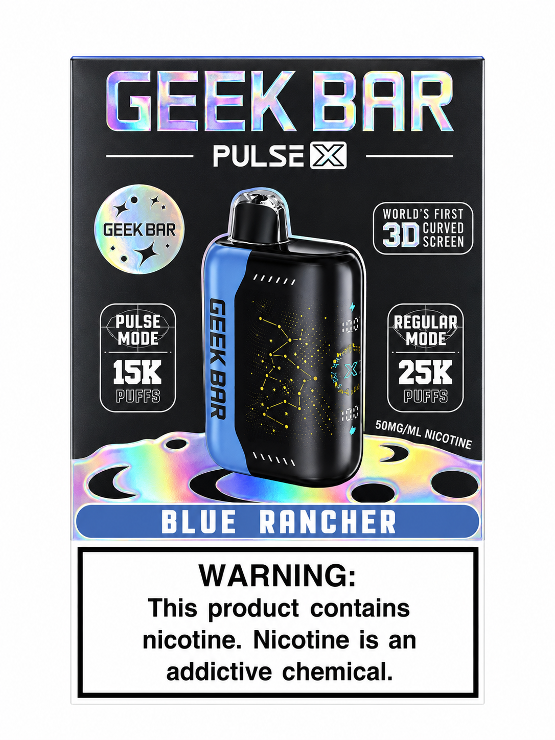 Geek Bar 25K Blue Rancher