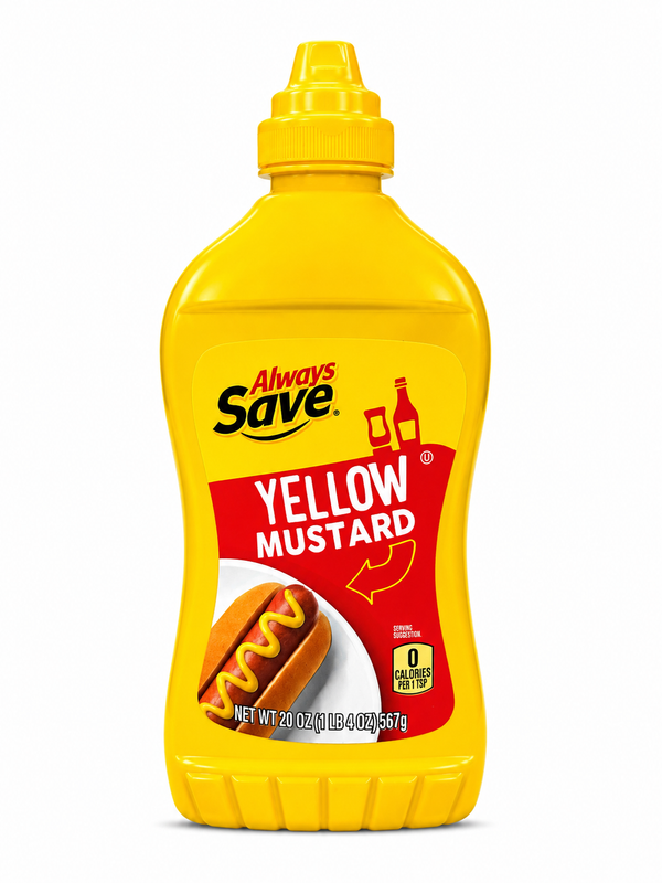 Always Save Yellow Mustard 20oz
