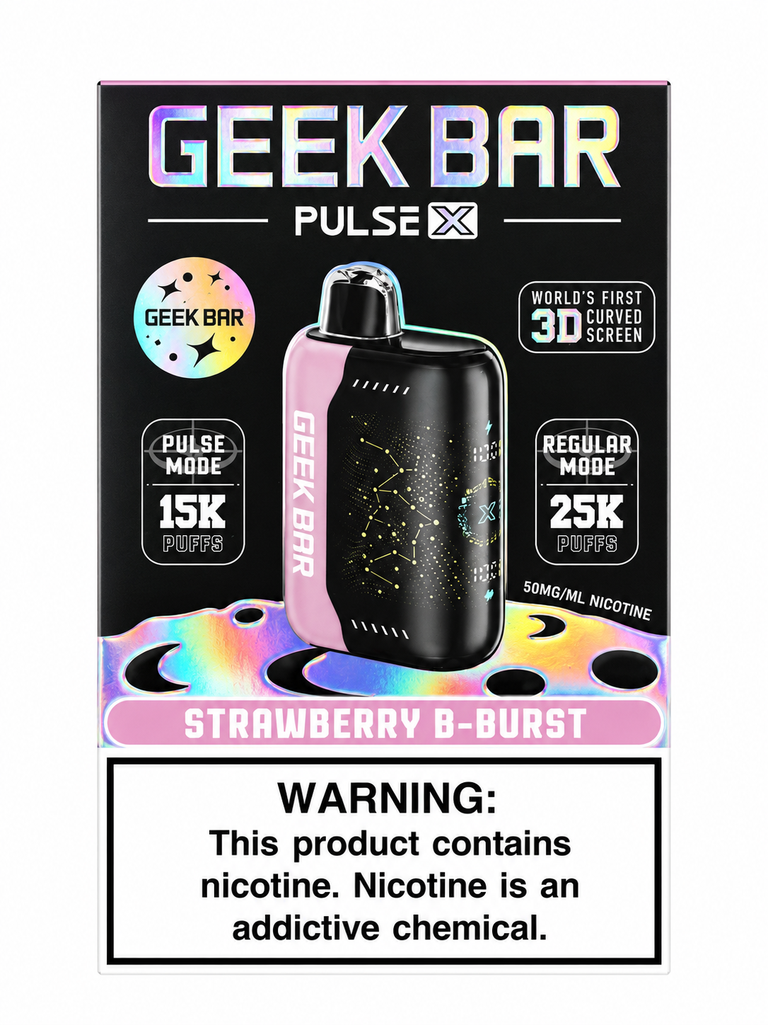 Geek Bar 25K Strawberry B-Burst
