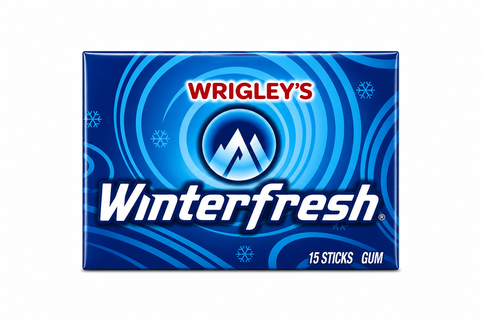 WRIGLEY'S Winter fresh Chewing Gum 15 Stick