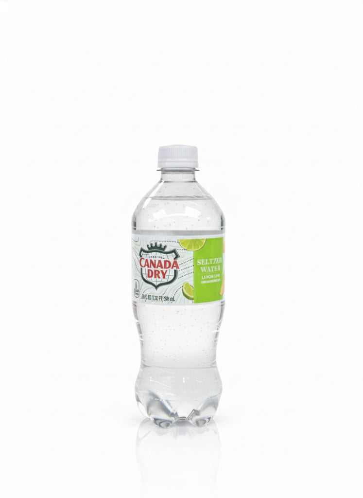 Canada Dry Lemon Lime Sparkling Seltzer Water, 20 fl oz