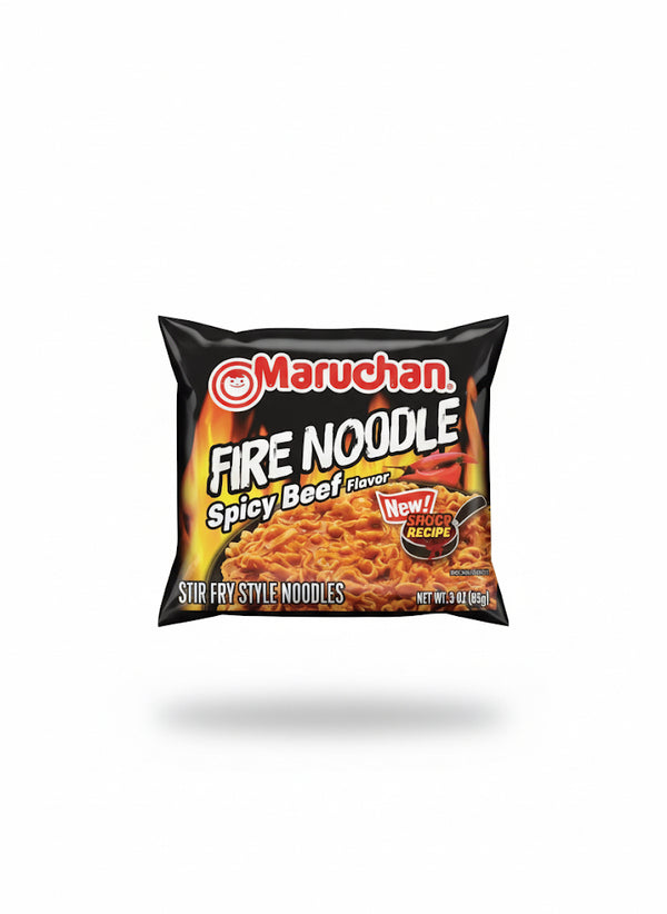 Maruchan Ramen Noodle Soup, Spicy Beef Flavor Instant Noodles, Shelf Stable, 3 oz