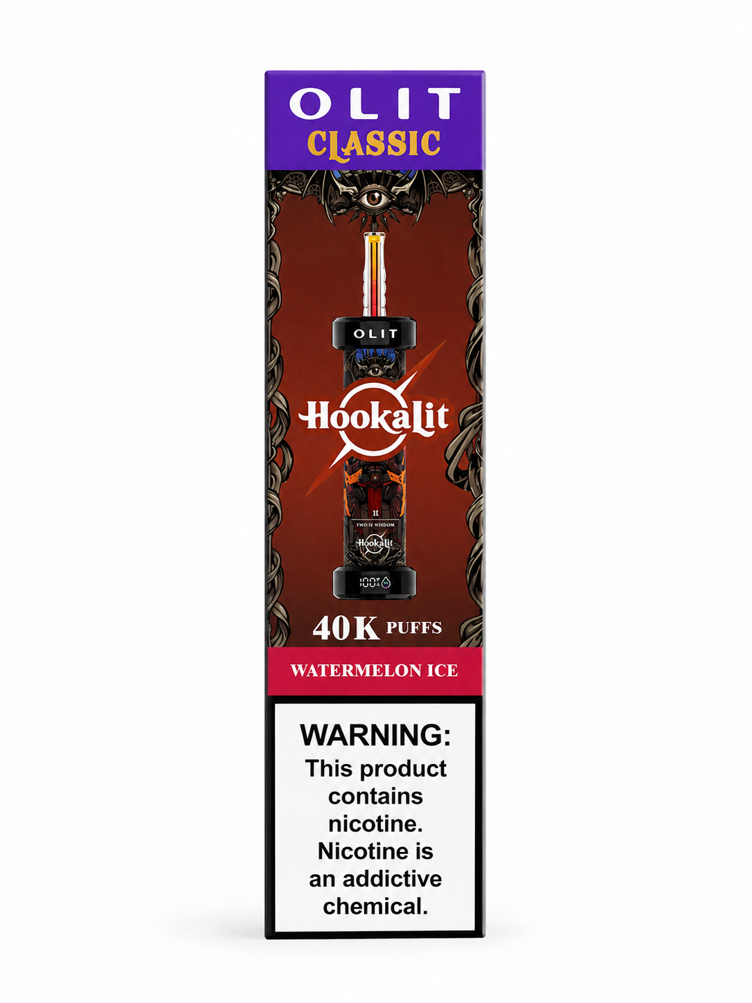 Olit Hookah Lit 40K Watermelon Ice