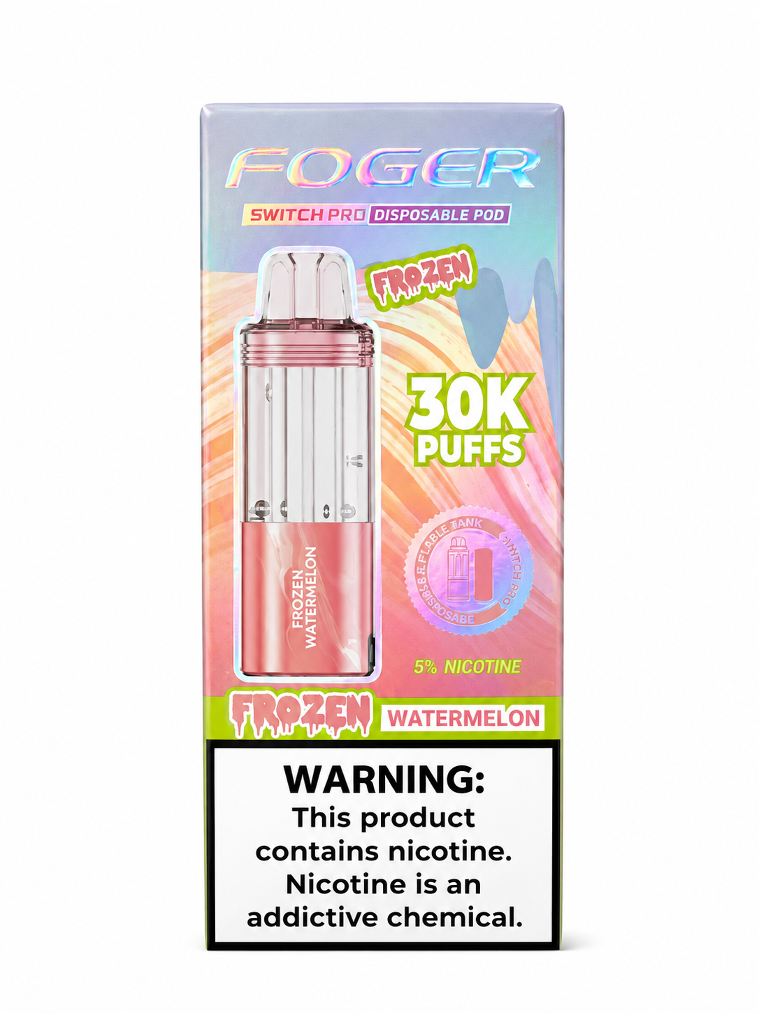Foger Pod 30K Frozen Watermelon