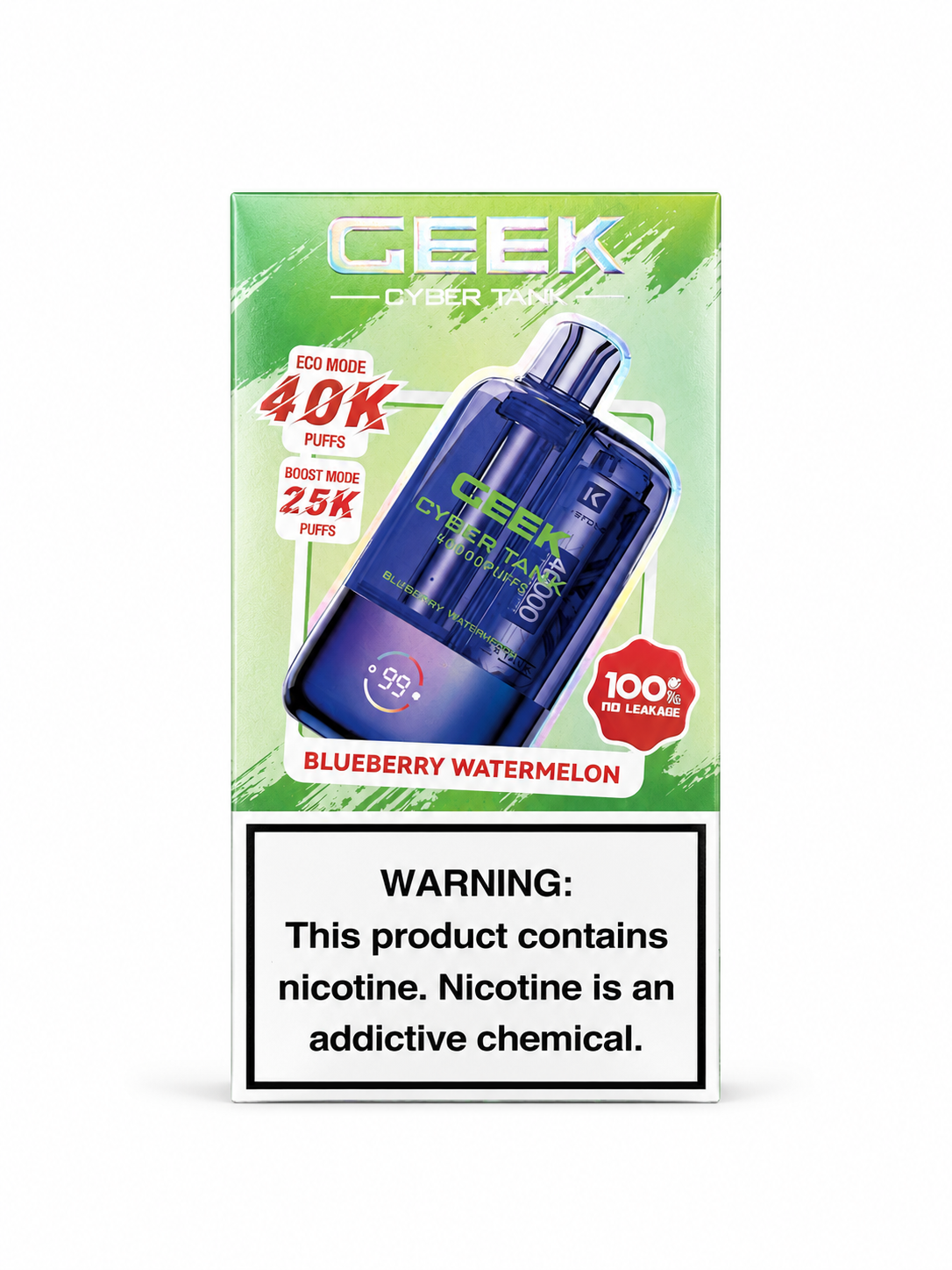 Geek Cyber Tank 40K Blueberry Watermelon