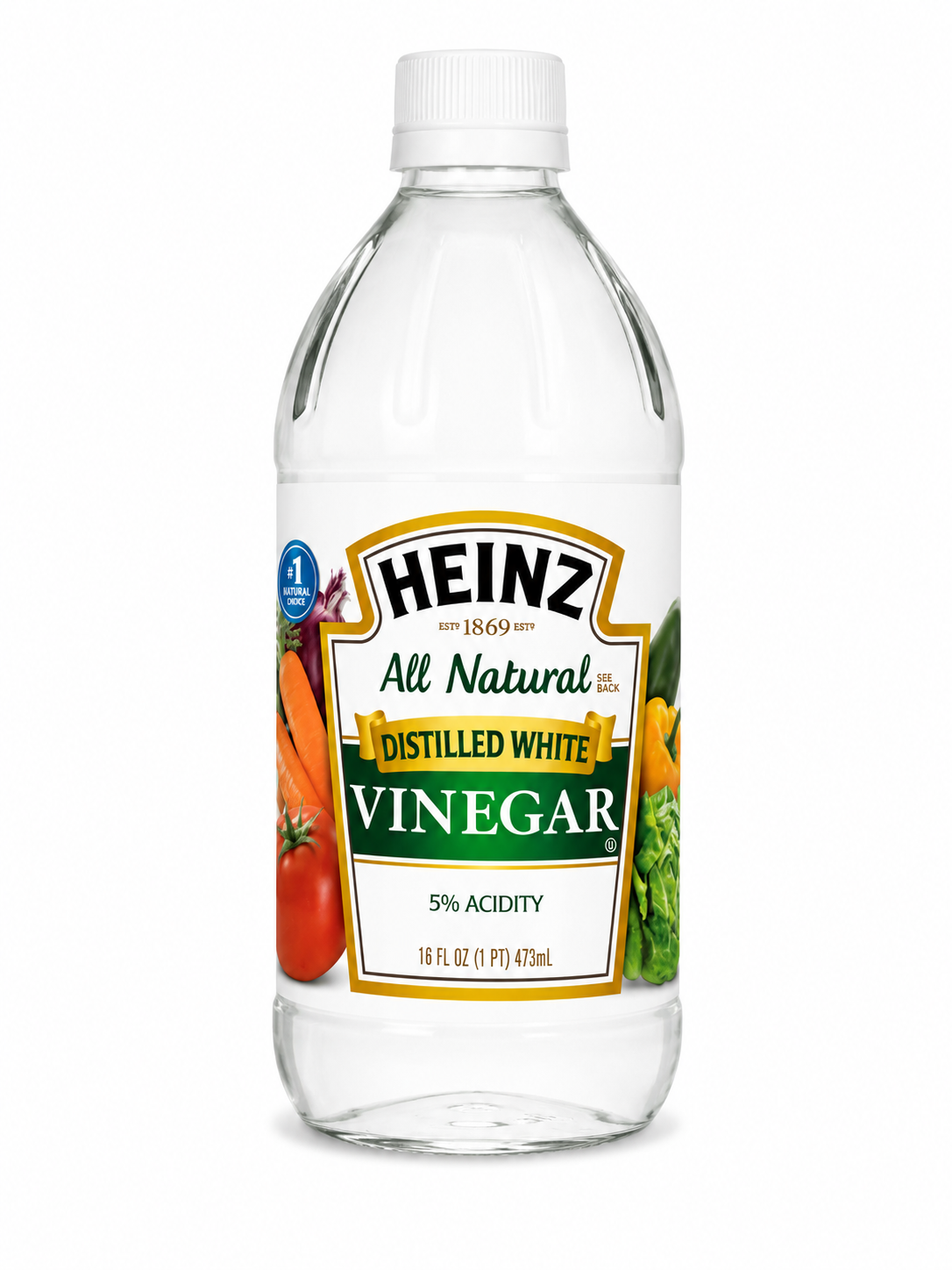 Heinz All Natural Distilled White Vinegar with 5% Acidity