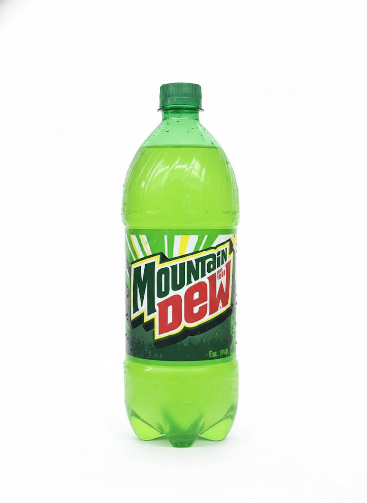Mountain Dew Citrus Soda Pop, 1 Liter