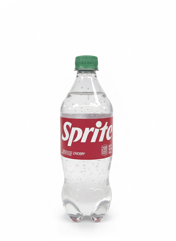 Sprite Lemon Lime Cherry Soda Pop, 20 fl oz