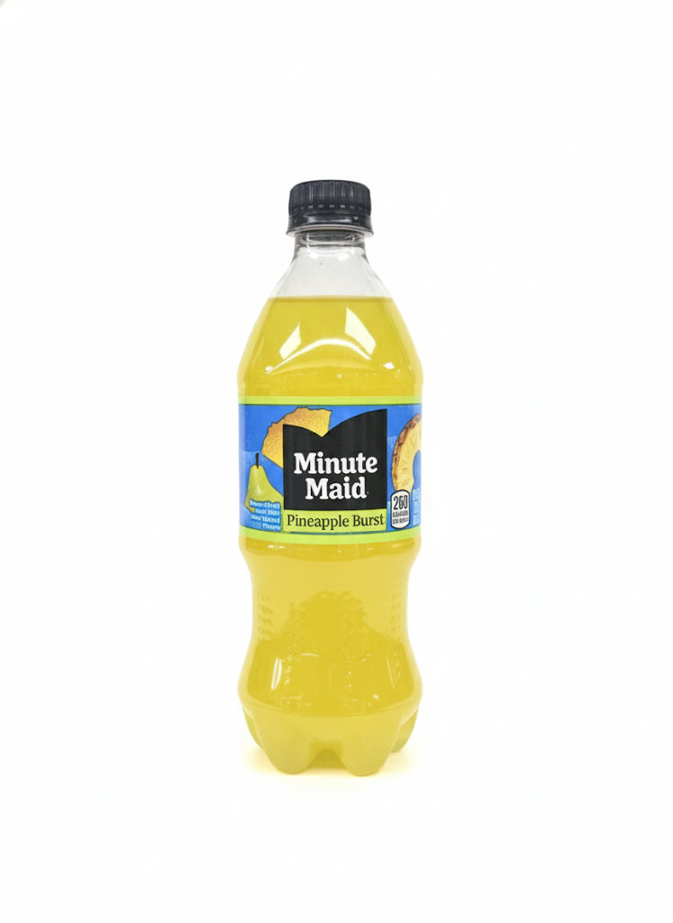 Minute Maid Pineapple Burst Juice Drink Bottles, 20 fl oz