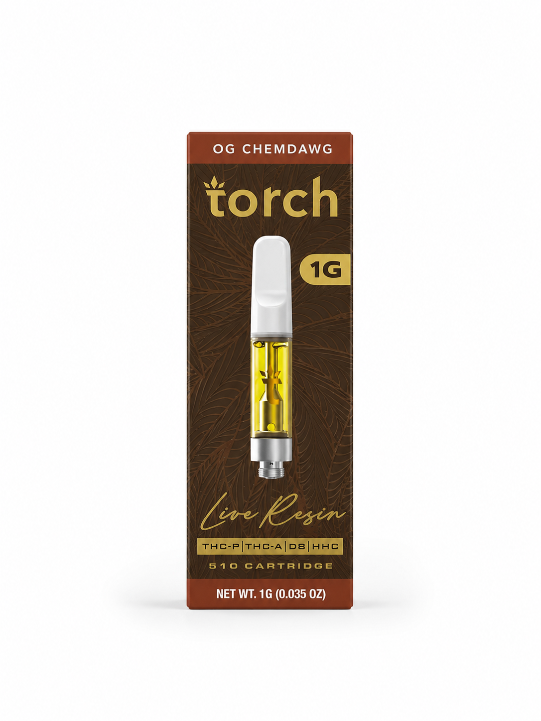 Torch 1g THCA Live Resin Blend Cartridge - OG Chemdawg
