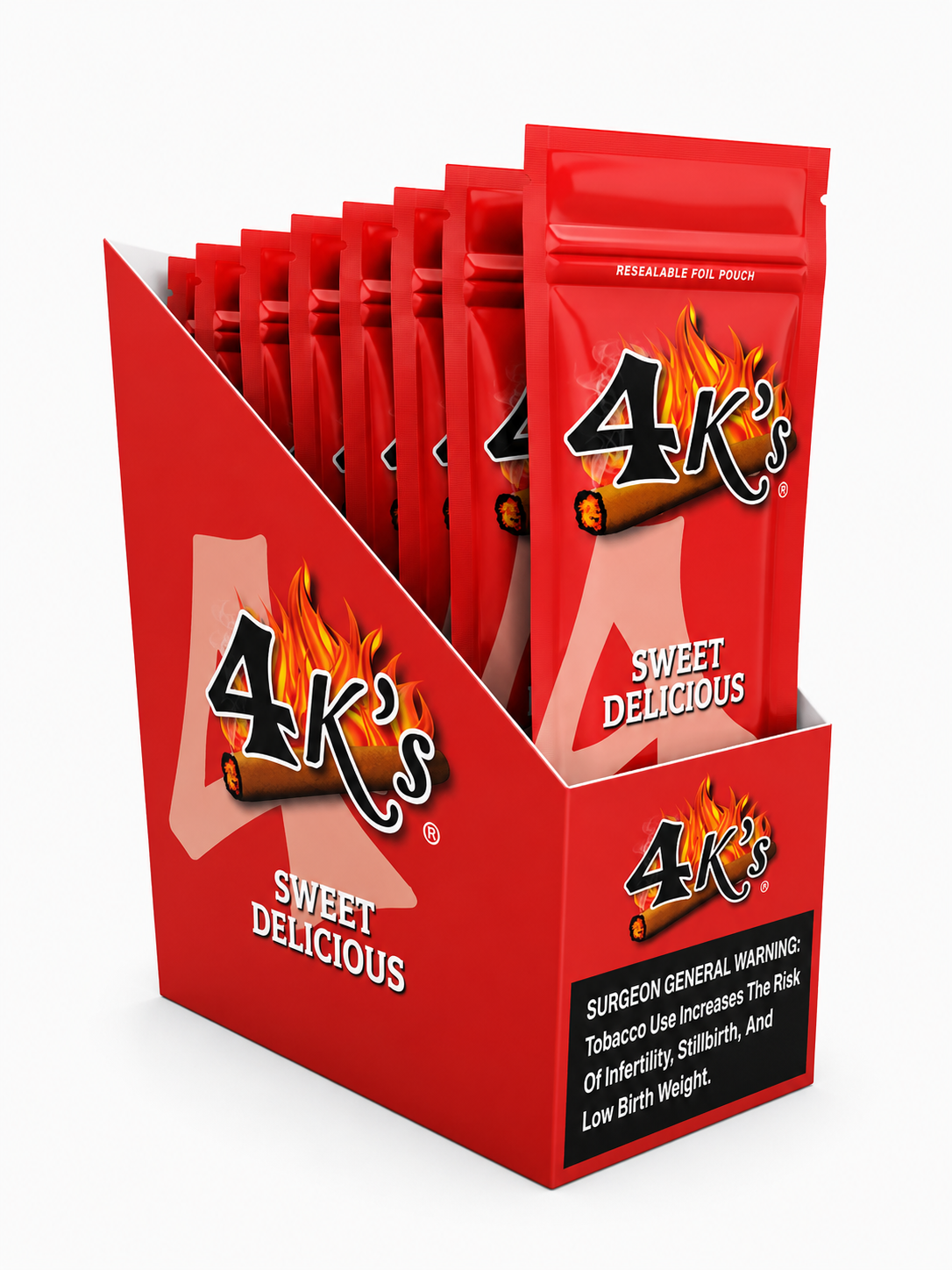 4K’s Cigar Sweet Delicious 4PK Box of 15 Pack