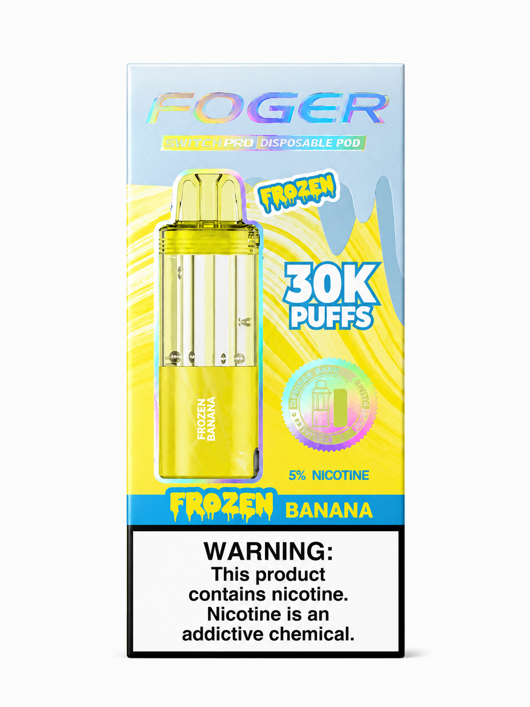 Foger Pod 30K Frozen Banana