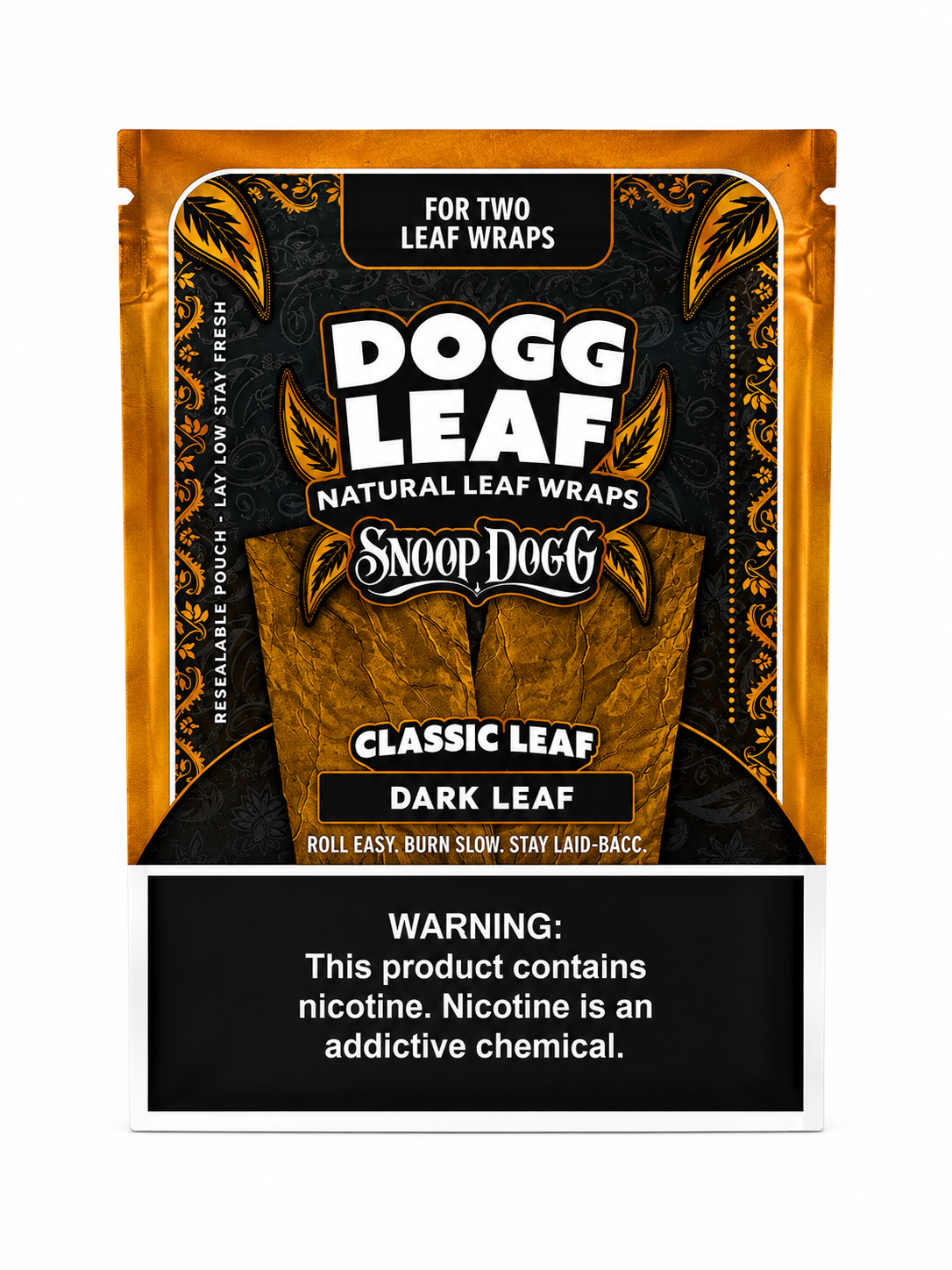 Dogg Leaf Dark Leaf Natural Leaf Wraps 2pk