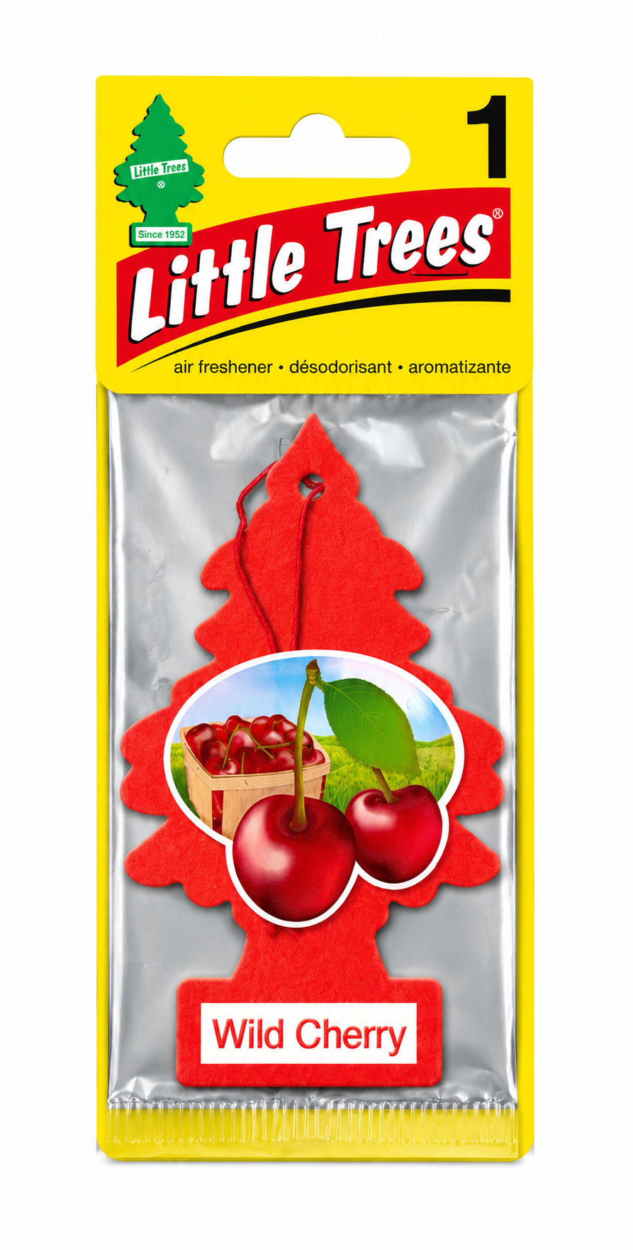 Little Trees Air Freshener Wild Cherry Fragrance 1pk