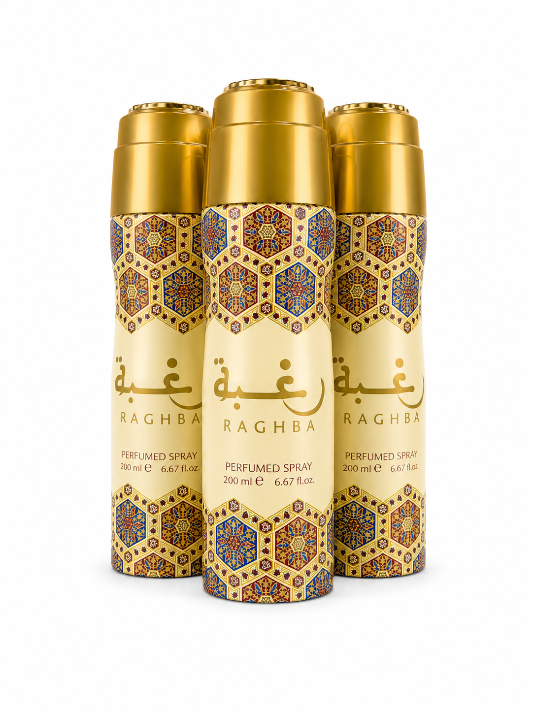 Lattafa Raghba Perfumed Body Spray 6.7 Oz (200 ml)