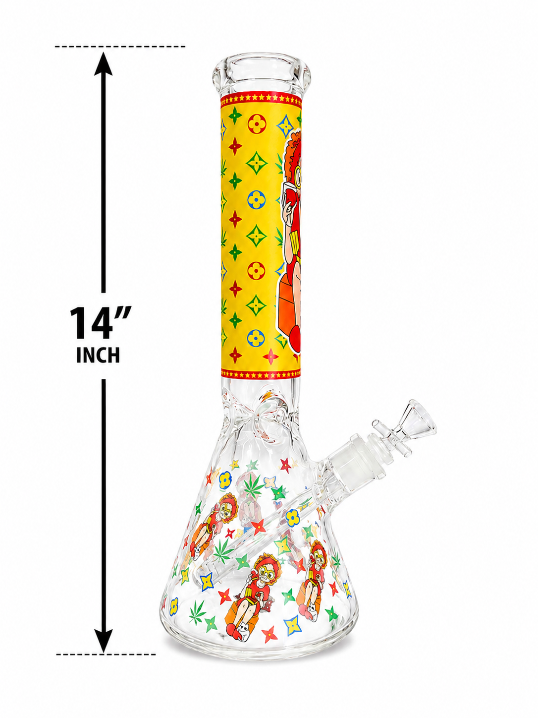 Glass Bong With Pipe #2