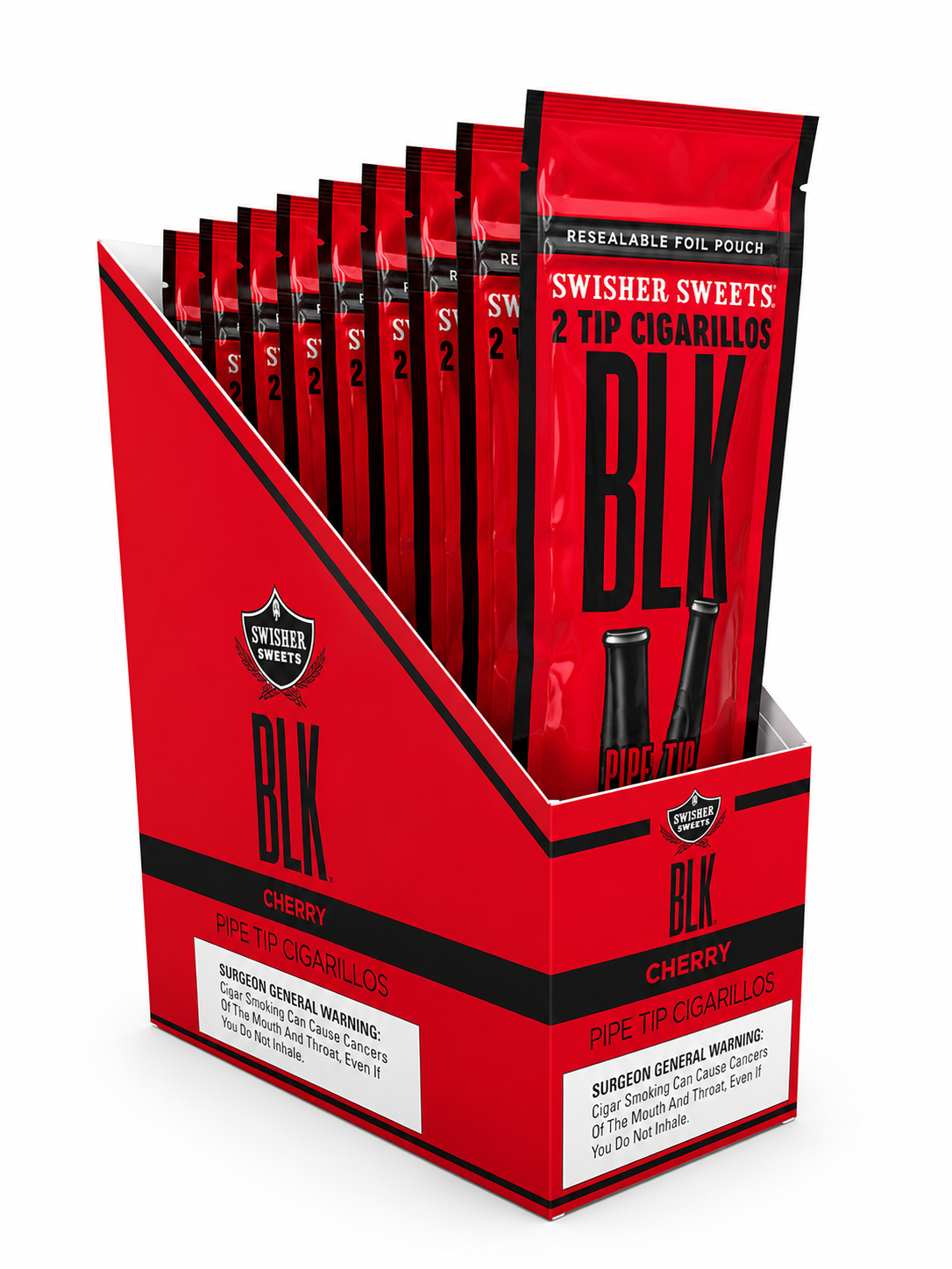 Swisher Sweet BLK Cherry 2PK Box of 15 Pack