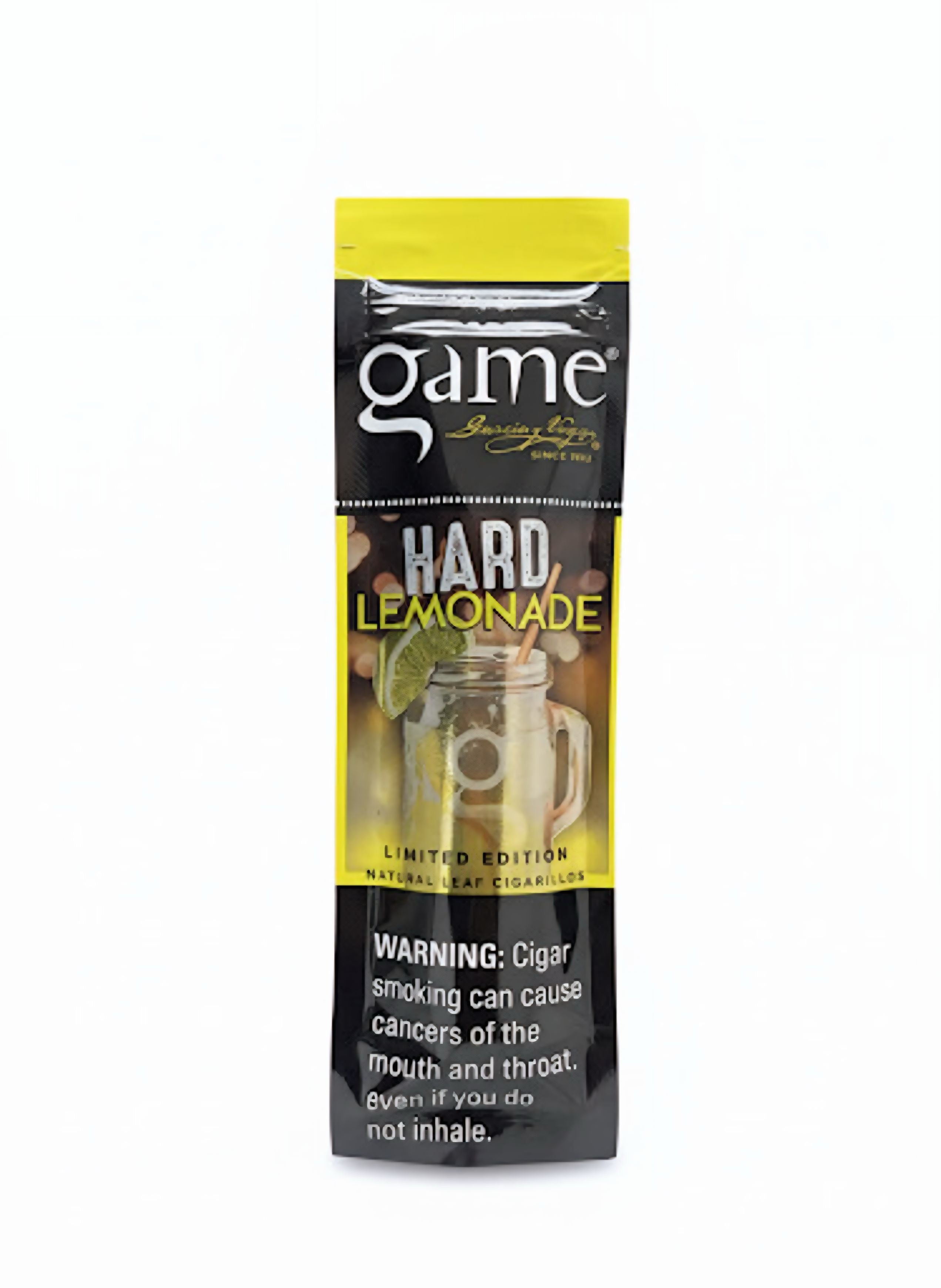Game Cigar Hard Lemonade 2PK