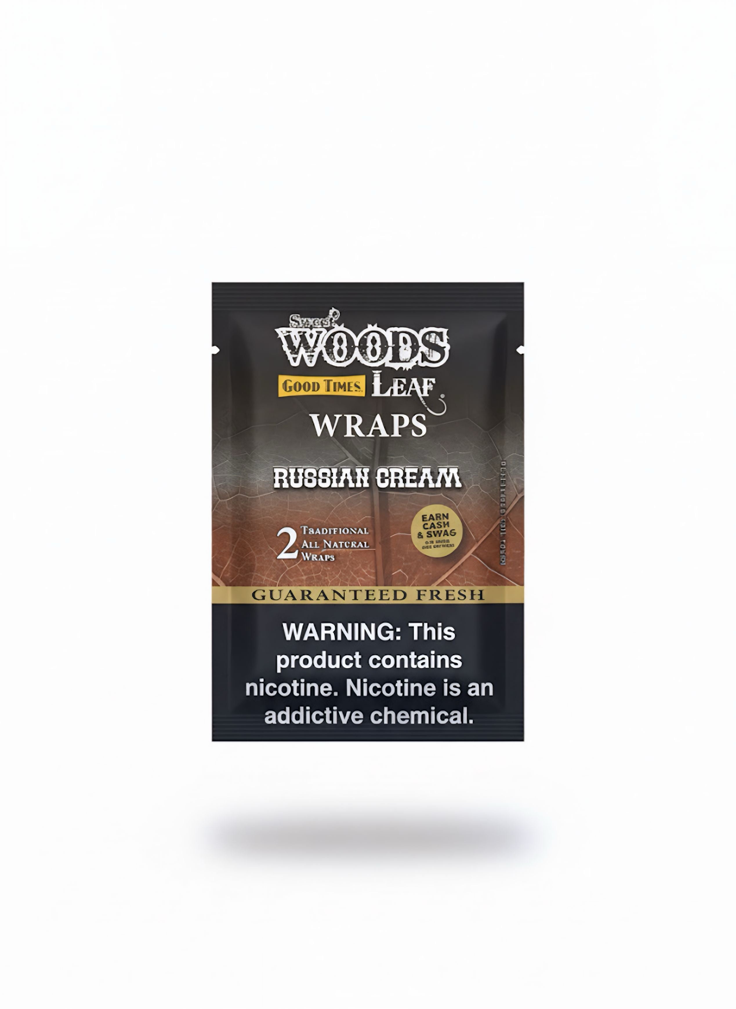 Good Time Leaf Wrap Russian Cream 2pk