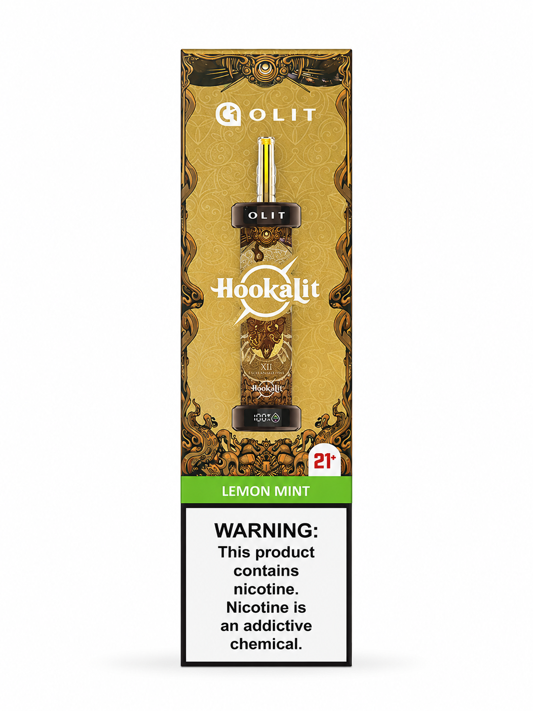 Olit Hookah Lit 40K Lemon Mint