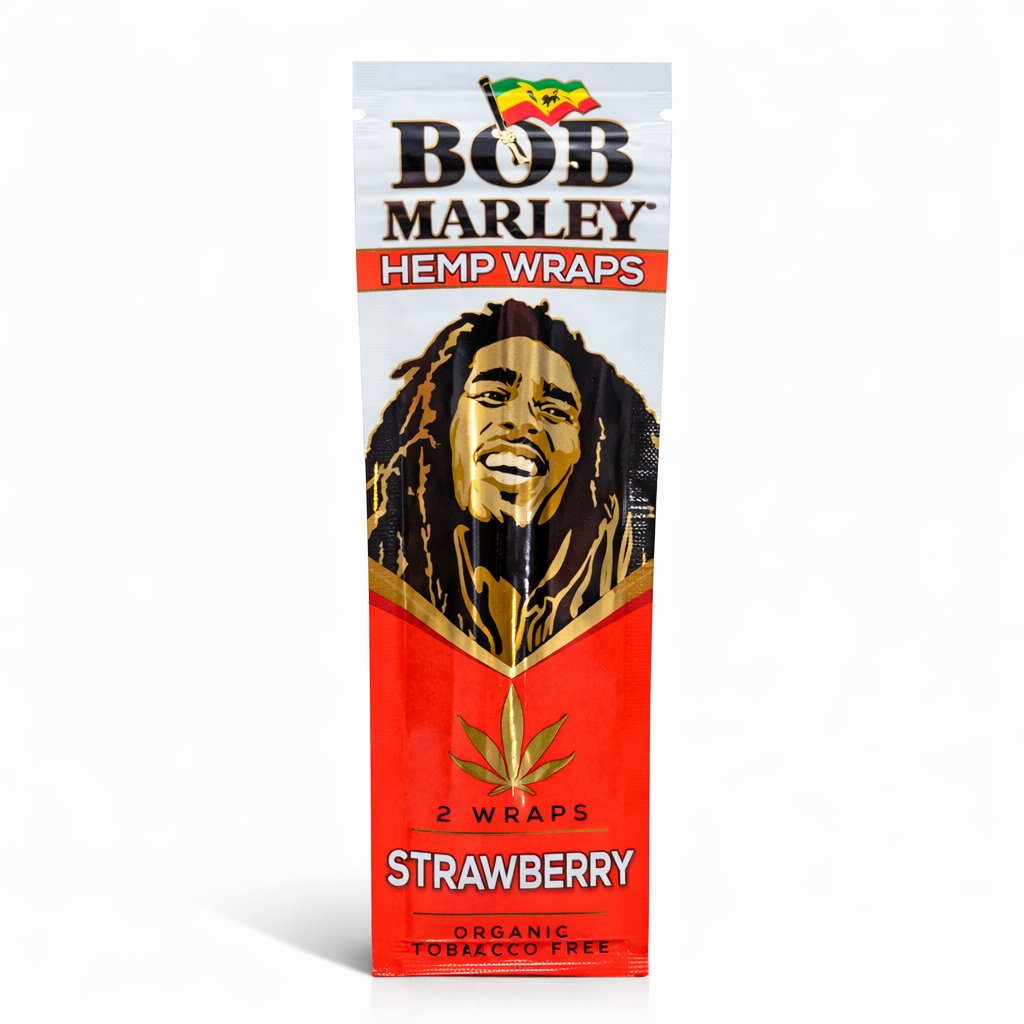 Bob Marley Hemp Wrap Strawberry 2PK