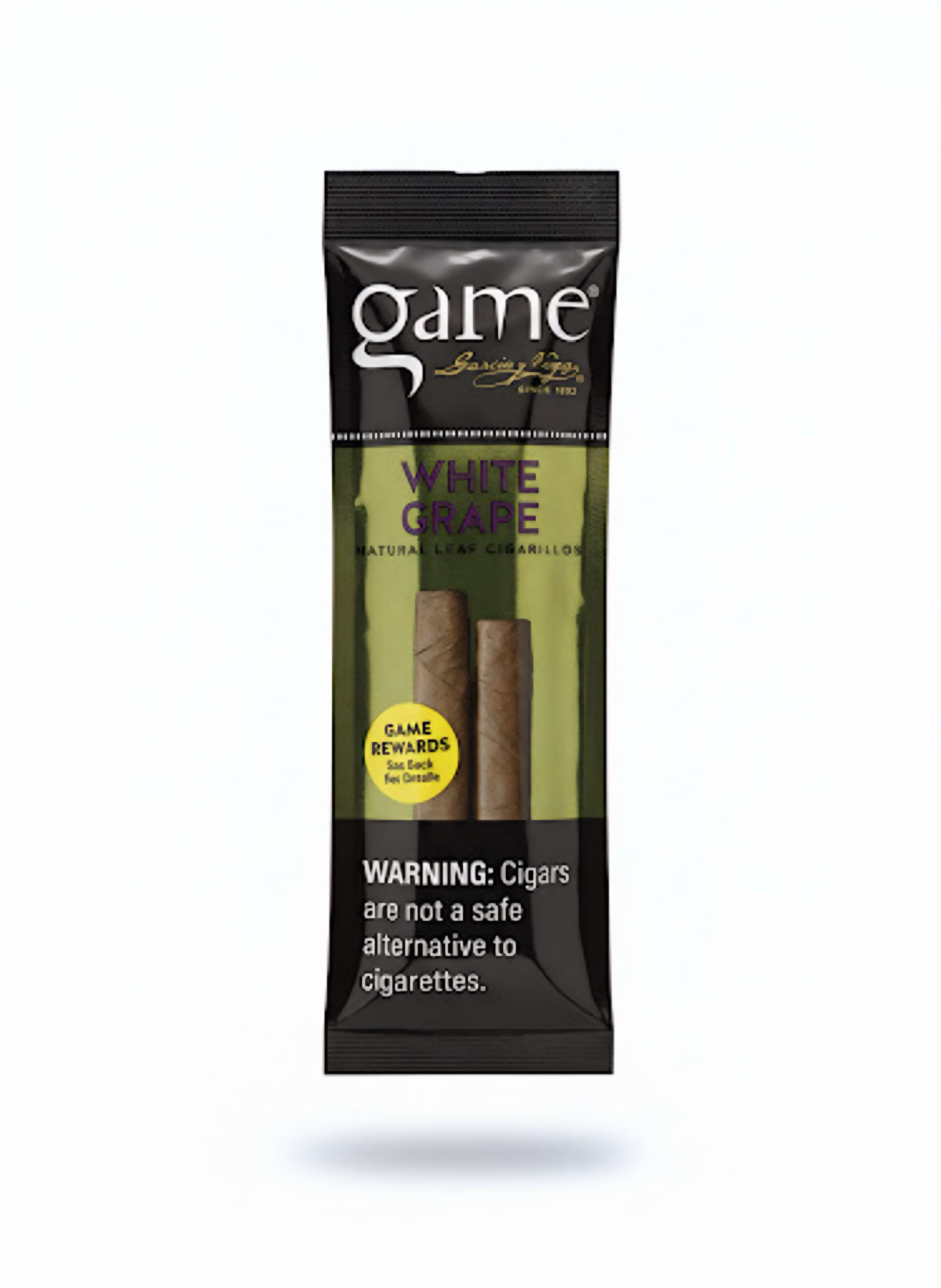 Game Cigar White Grape 2PK