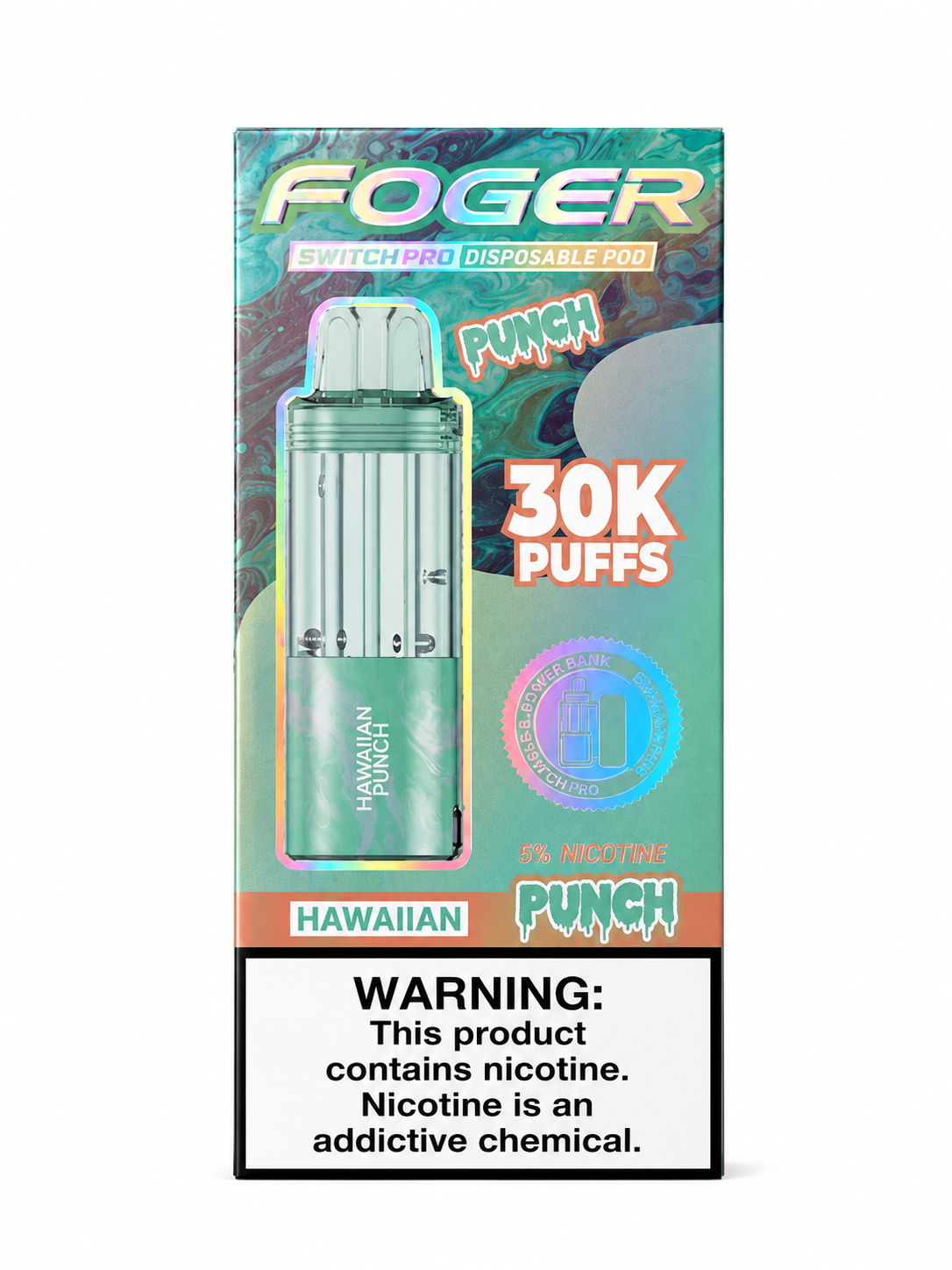 Foger Pod 30K Hawaiian Punch