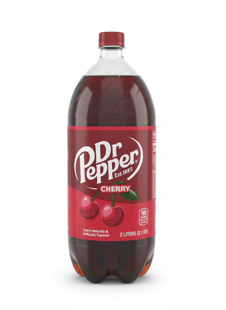 Dr Pepper Cherry Soda Pop, 2 Liter