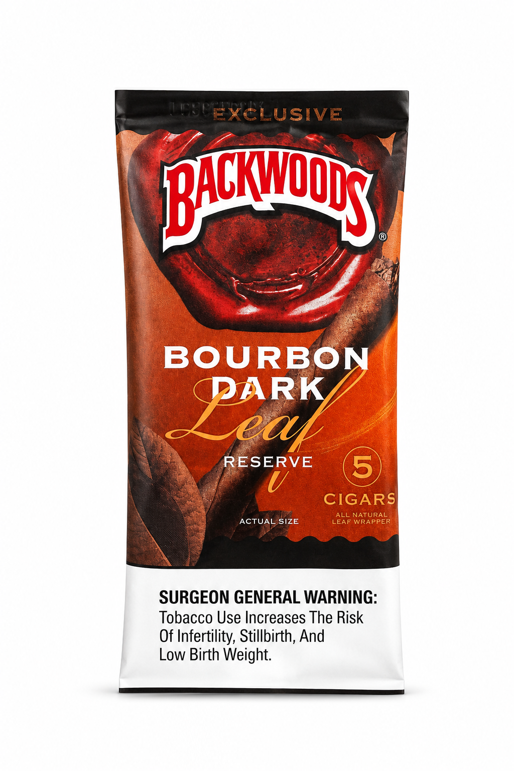 Backwoods Bourbon Dark 5PK