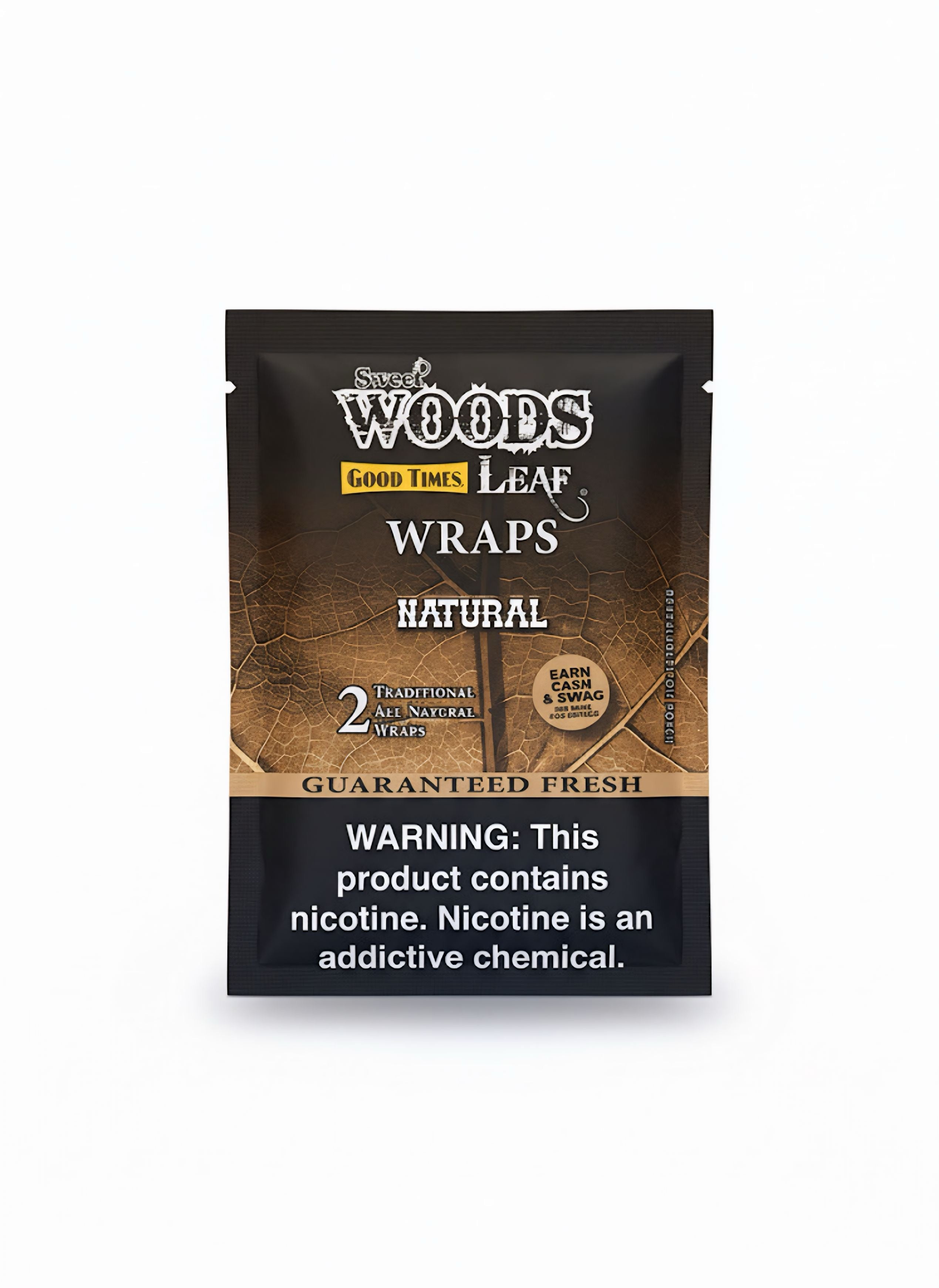 Good Time Leaf Wrap Natural 2pk