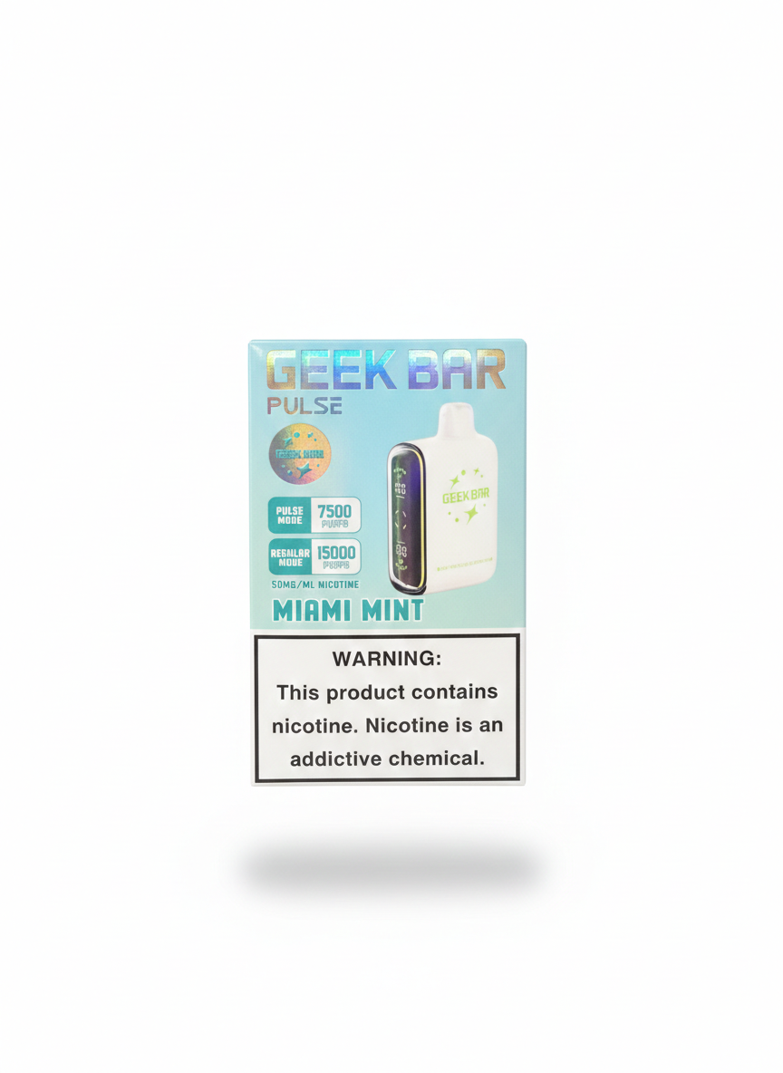 Geek Bar 15k Miami Mint