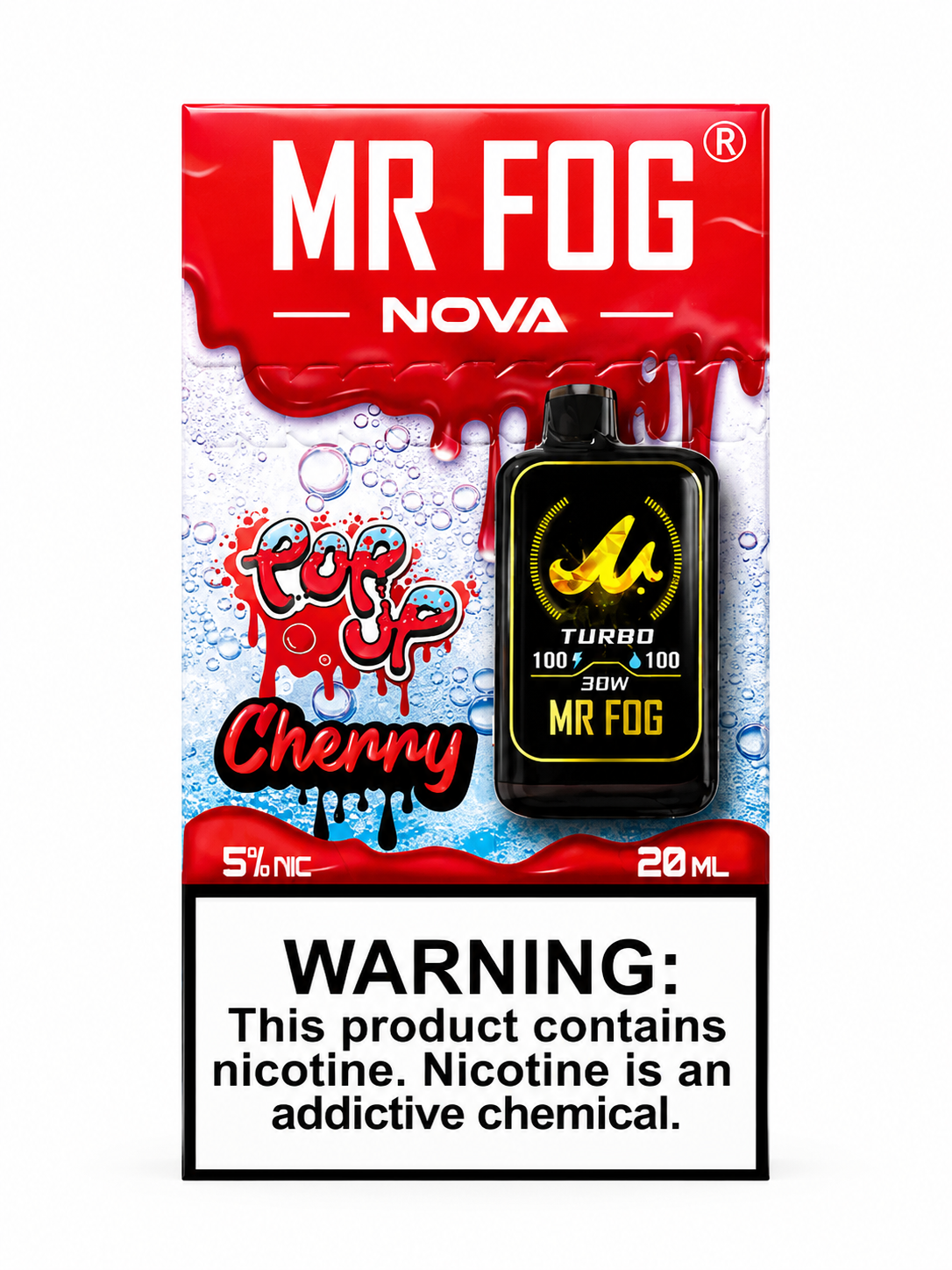 Mr Fog Nova 36K Pop Up Cheery