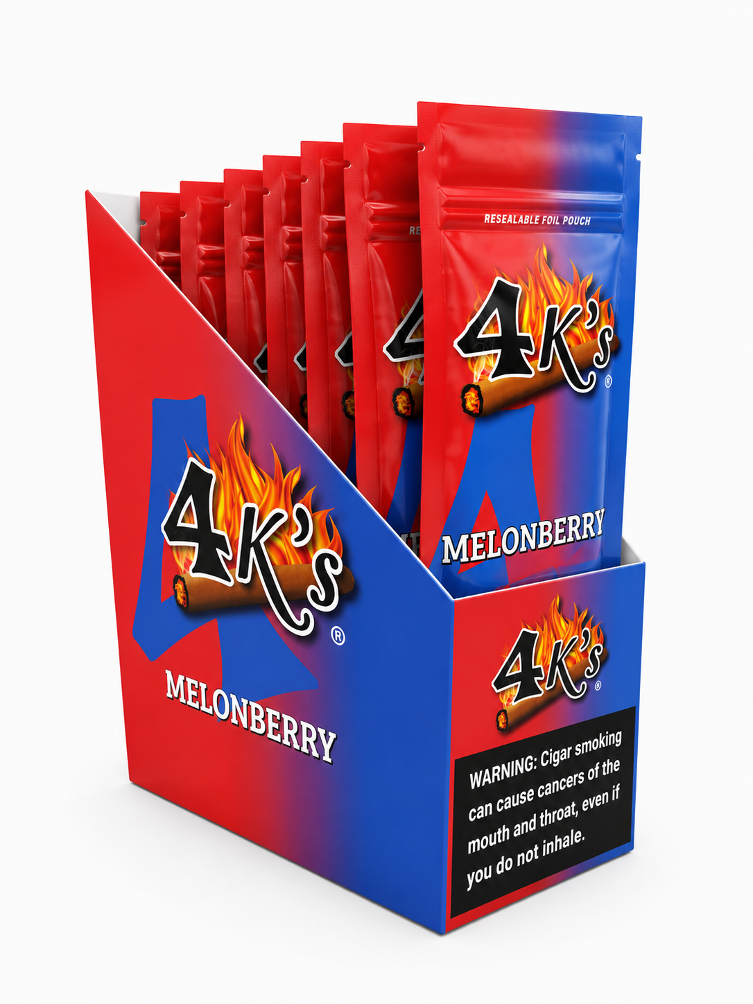 4K’s Cigar Meloberry 4PK Box of 15 Pack