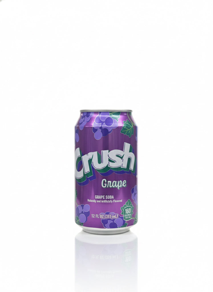 Crush Grape Soda Pop, 12 fl oz
