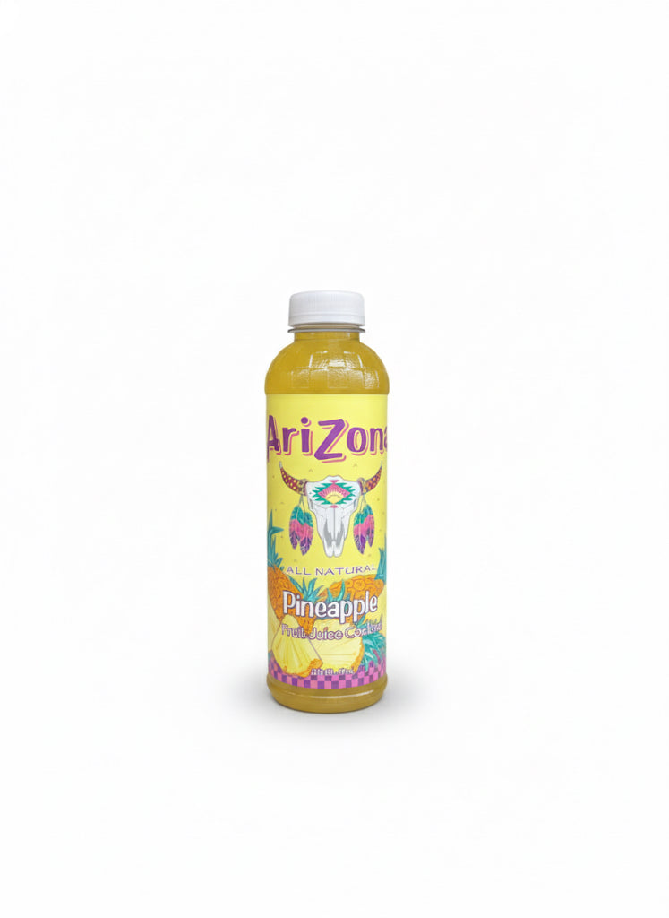 AriZona Pineapple Fruit Juice Cocktail, 20 Fl Oz