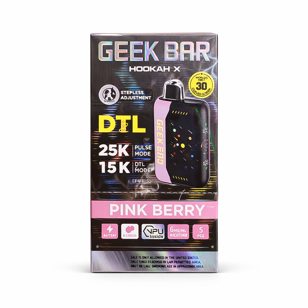 Geek Bar Hookah X 25K Pink Berry