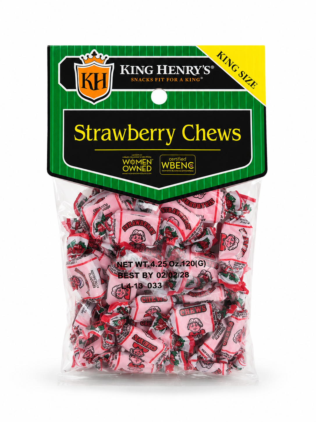 King Henry’s Strawberry Chews
