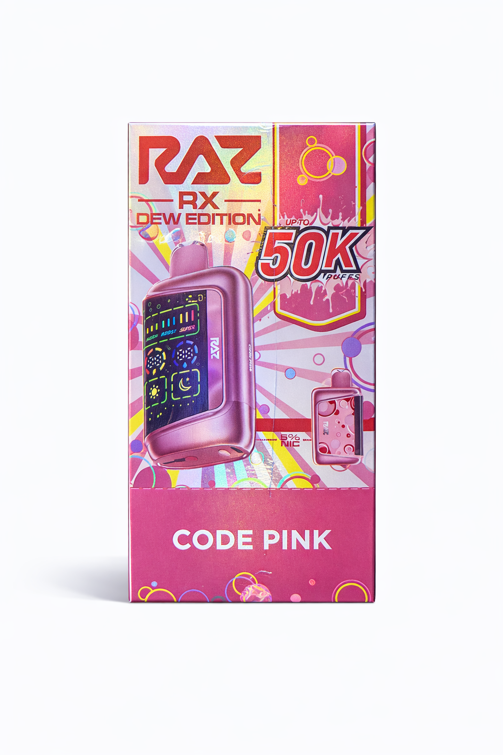 Raz 50K Code Pink