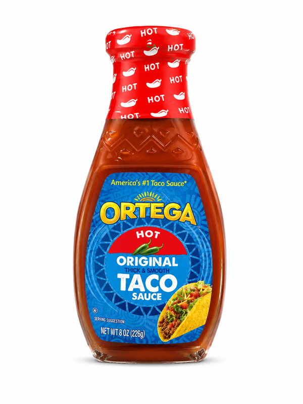 Ortega Original Taco Sauce, Hot 8oz