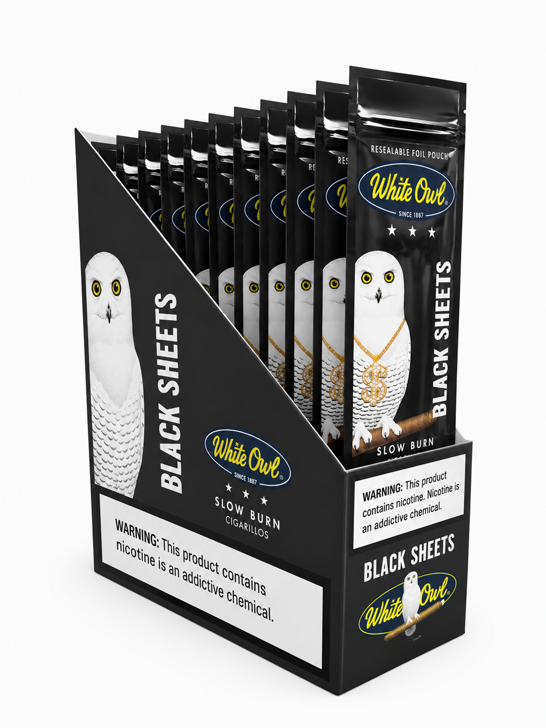White Owl Black Sweets 2pk Box of 15 Pack