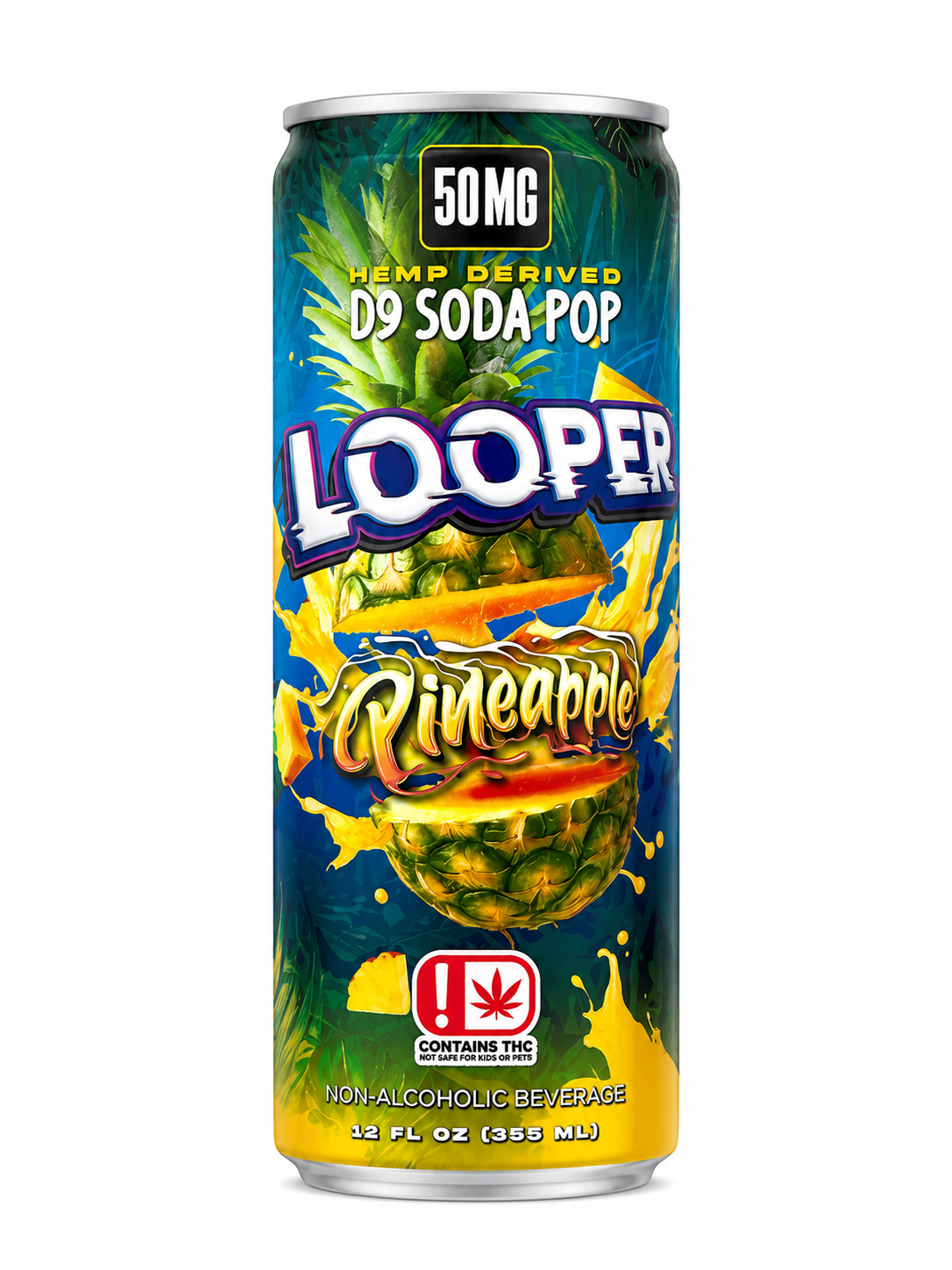 Looper D9 Pineapple Soda Pop 50MG