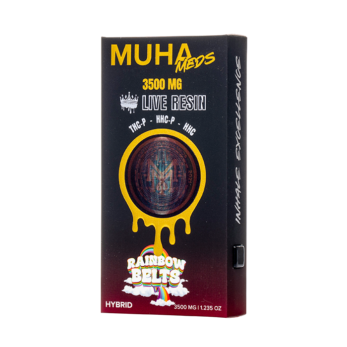 Muha Meds Rainbow Belts Hybrid 3.5G Disposable