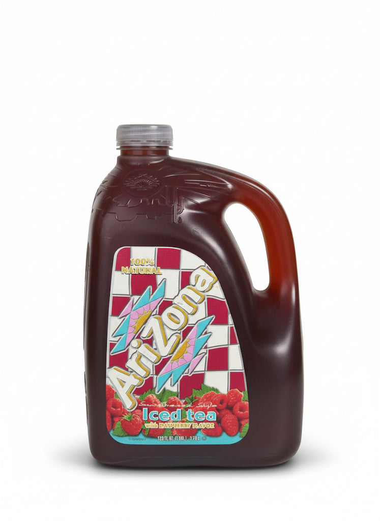 AriZona Sun Brewed Style with Raspberry Flavor Iced Tea, 128 fl oz