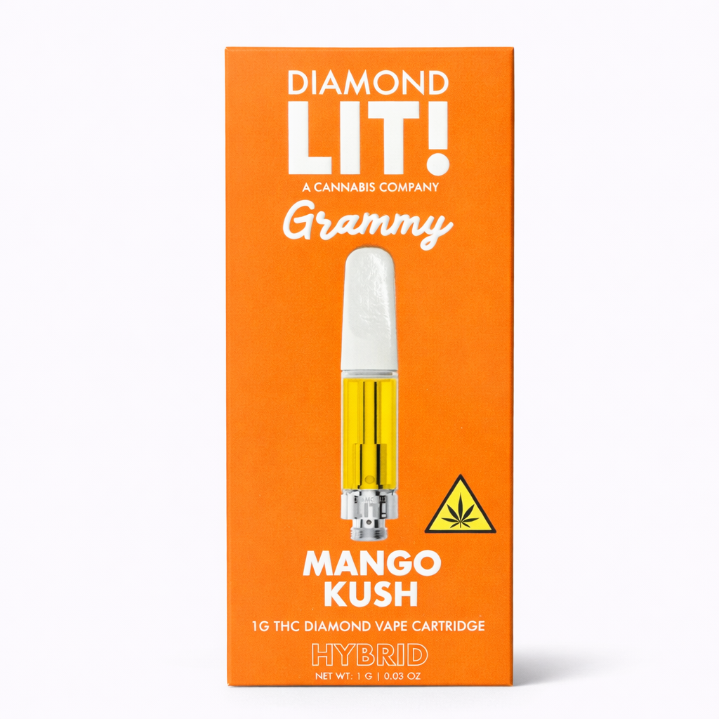 Lit! Grammy Thc-A Cartridge - 1G Mango Kush Hybrid