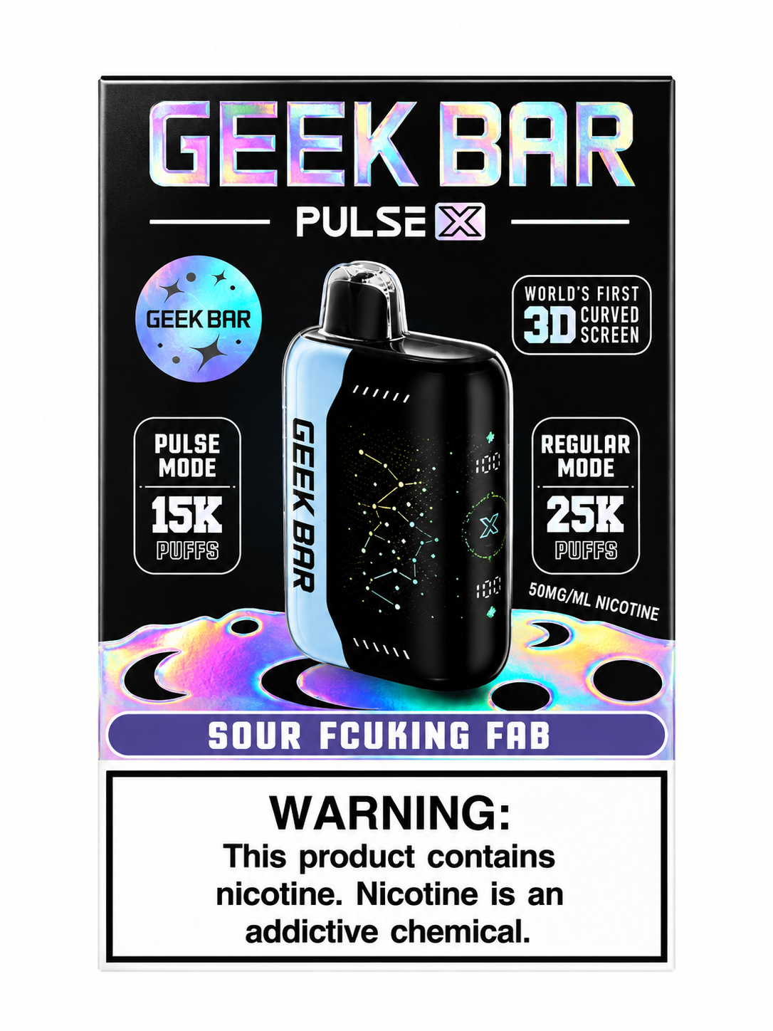 Geek Bar 25K Sour Fcuking Fab